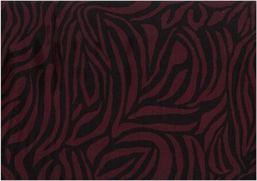 Zebra Dark Bordeaux